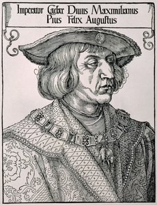 Imperatore Massimiliano I di Germania (1459-1519), inizio XVI secolo